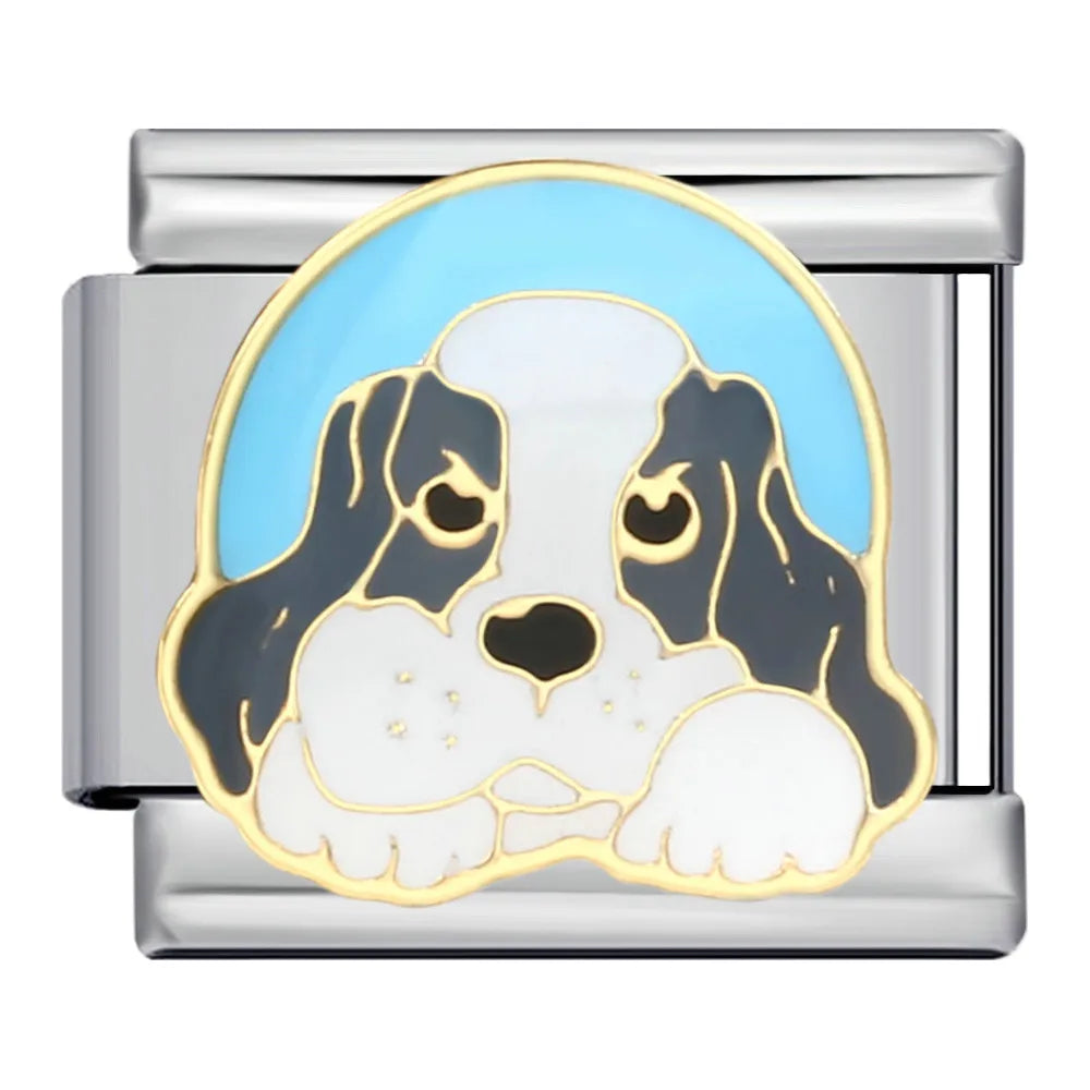 Dog Italian Charm Link 303
