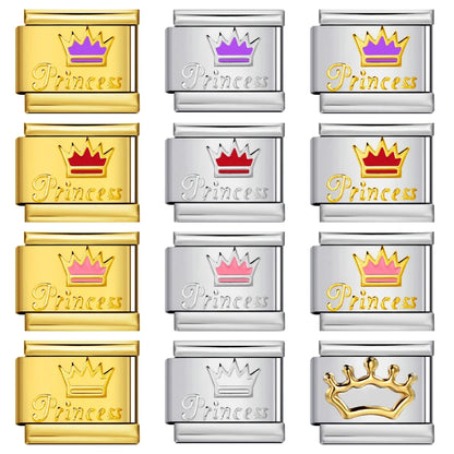 Princess Crown Italian Charm 311