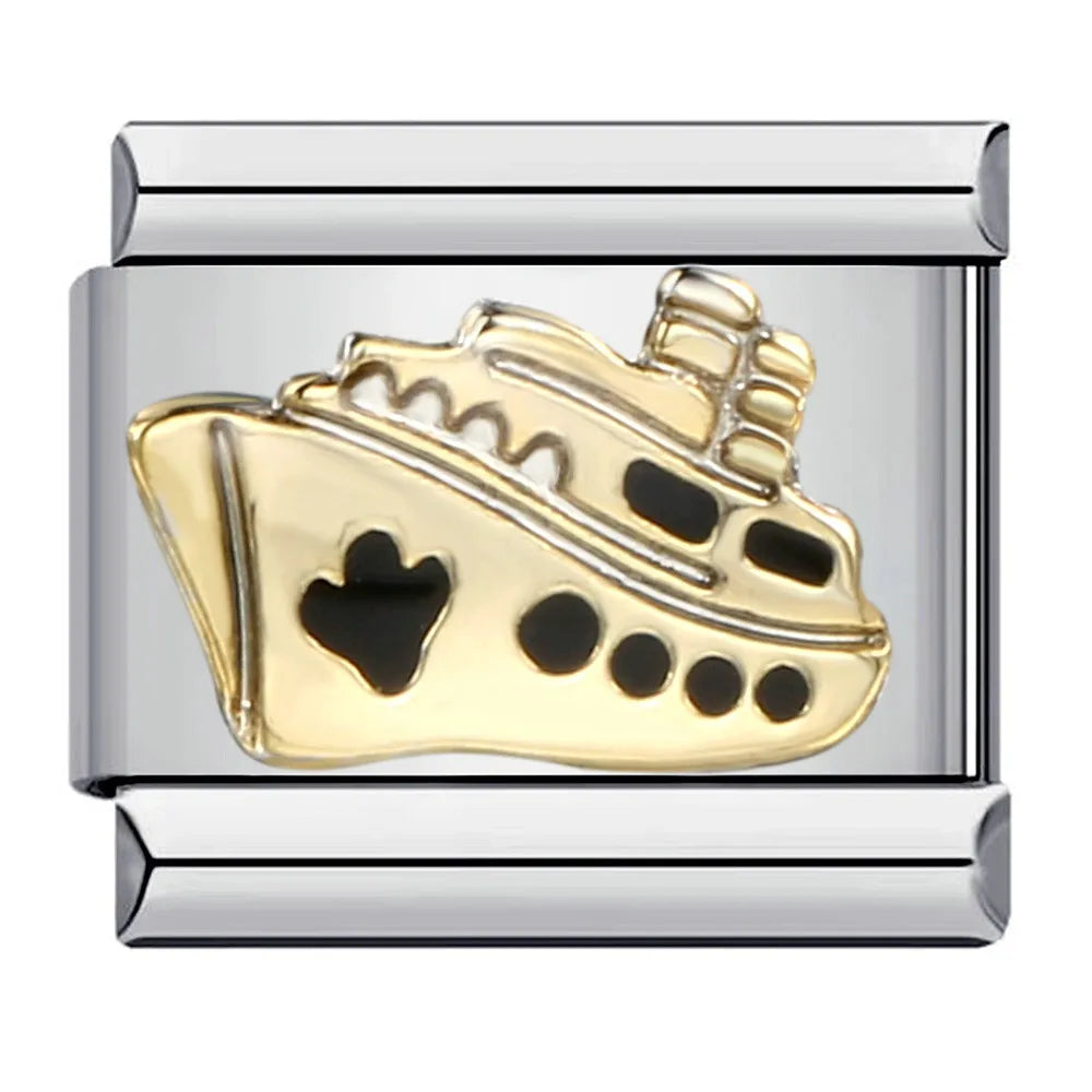 Poker Italian Charm Links 087
