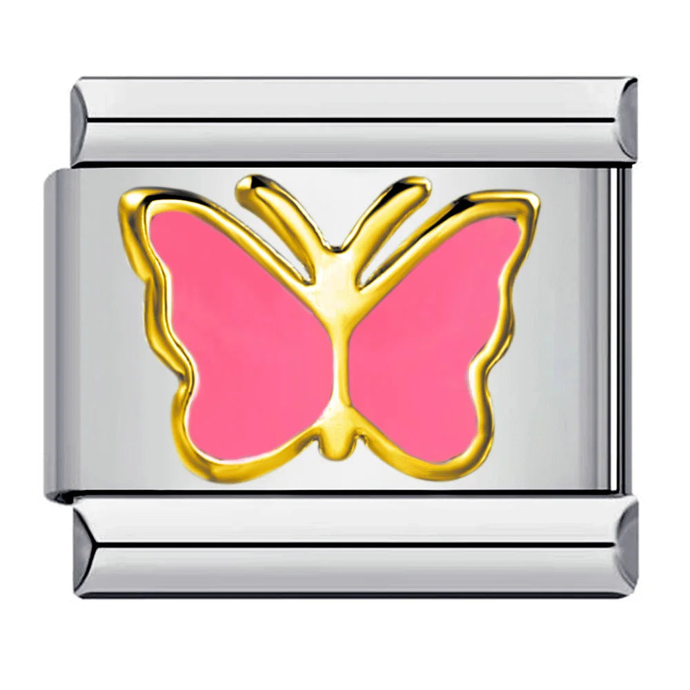 Butterfly Italian Charm Link 479