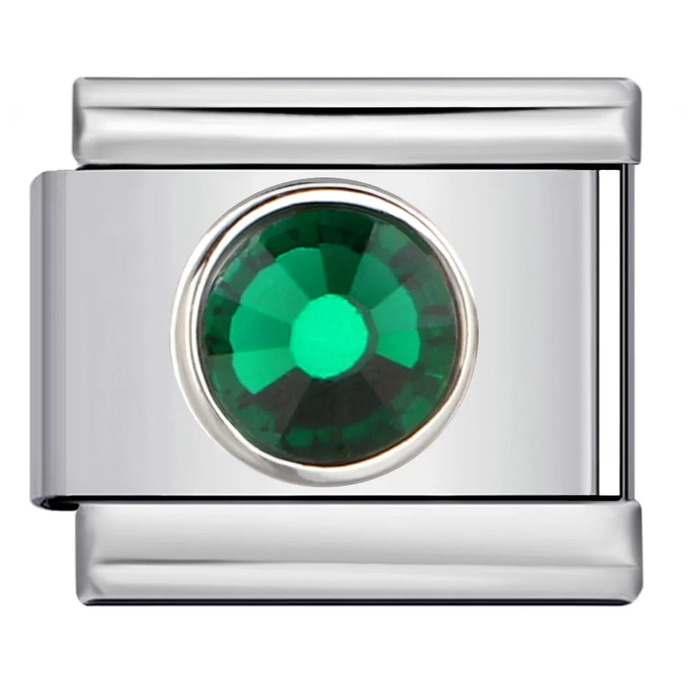 Green Italian Charm Links 400