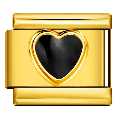 Gold Color Italian Charm Link 477