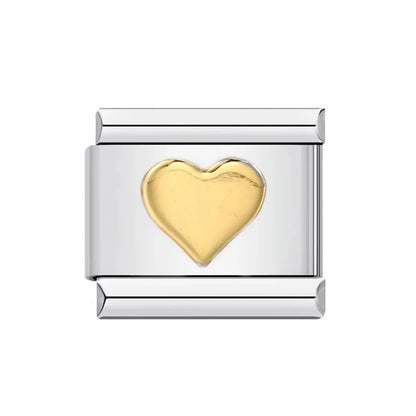 Gold Color 26 English Letters 014