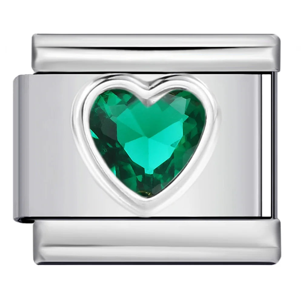 Heart Italian Charm Link 269