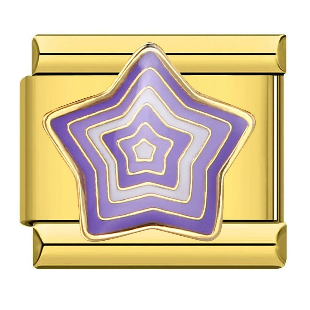 Gold Color Italian Charm Link 168