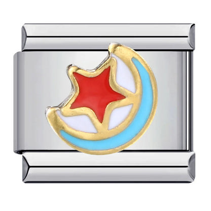 Rainbow Italian Charm Links 151