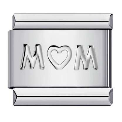 Mom Italian Charm Link 450