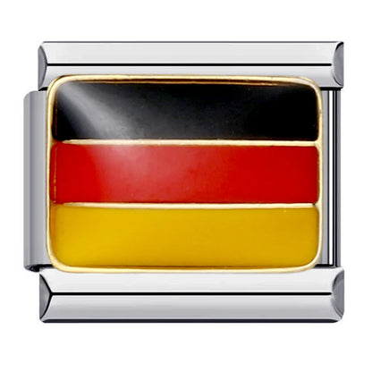 National Flag Italian Charm Links 068