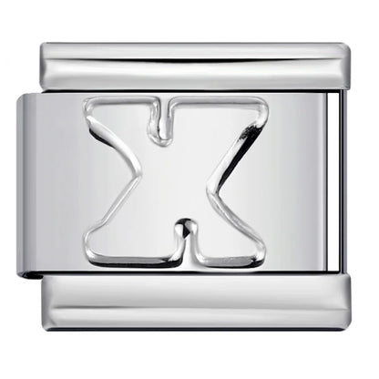 Silver Color 26 English Letter 533