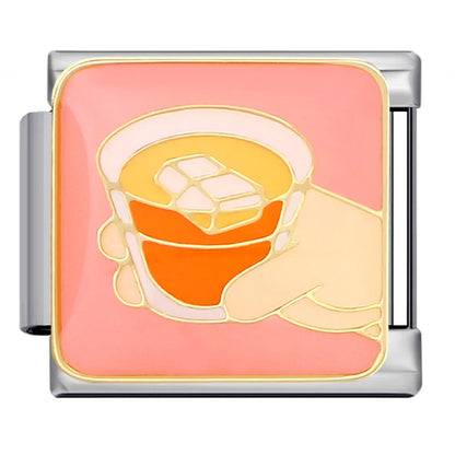 Coffee Italian Charm Links 122