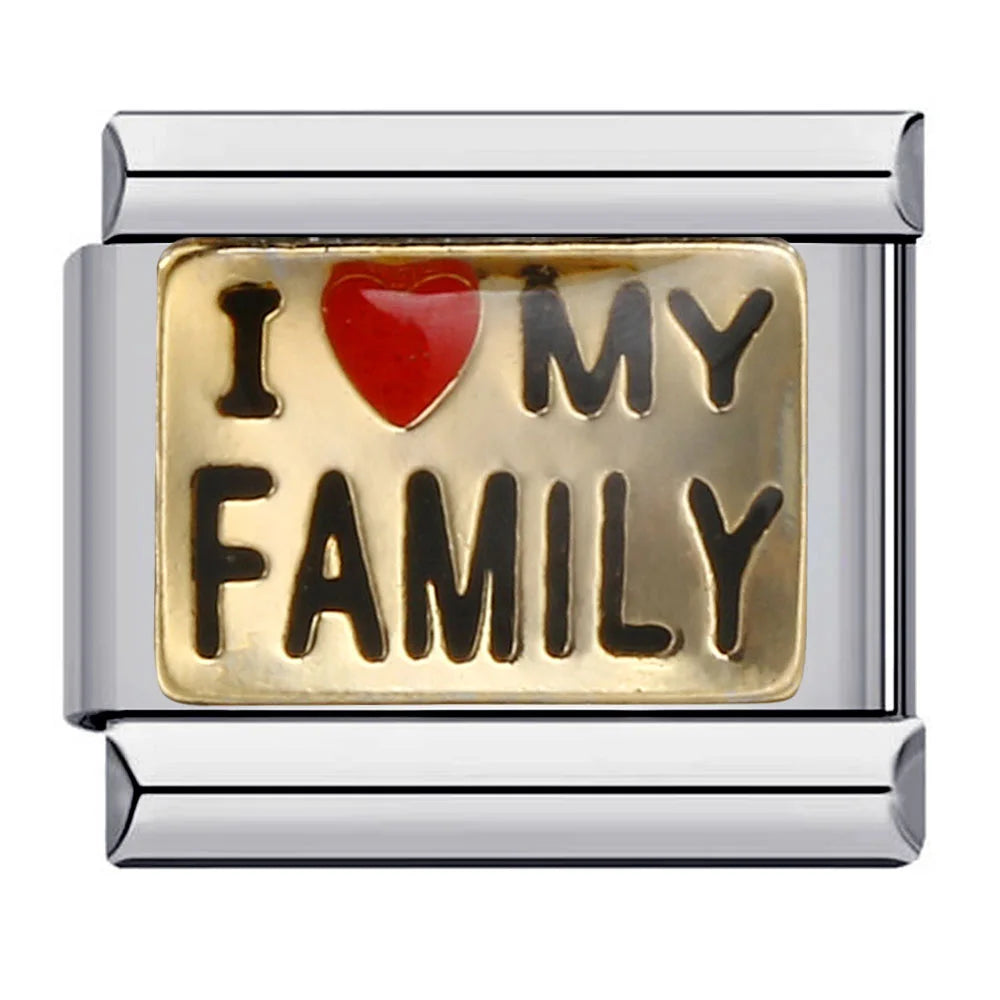 Love Italian Charm Link 434