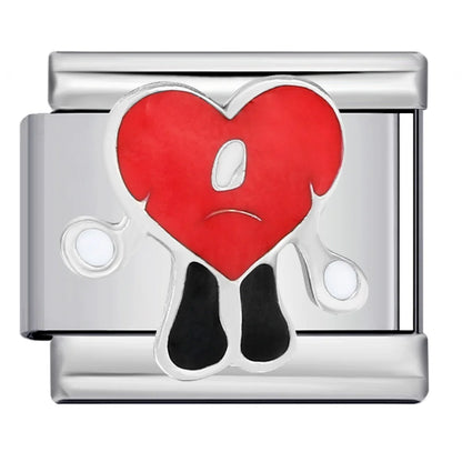 Red Italian Charm Links 394