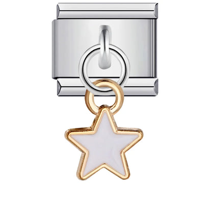 Star Italian Charm Links 078