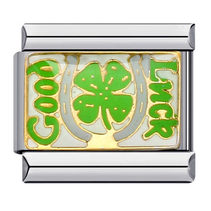 Flower Italian Charm Link 332