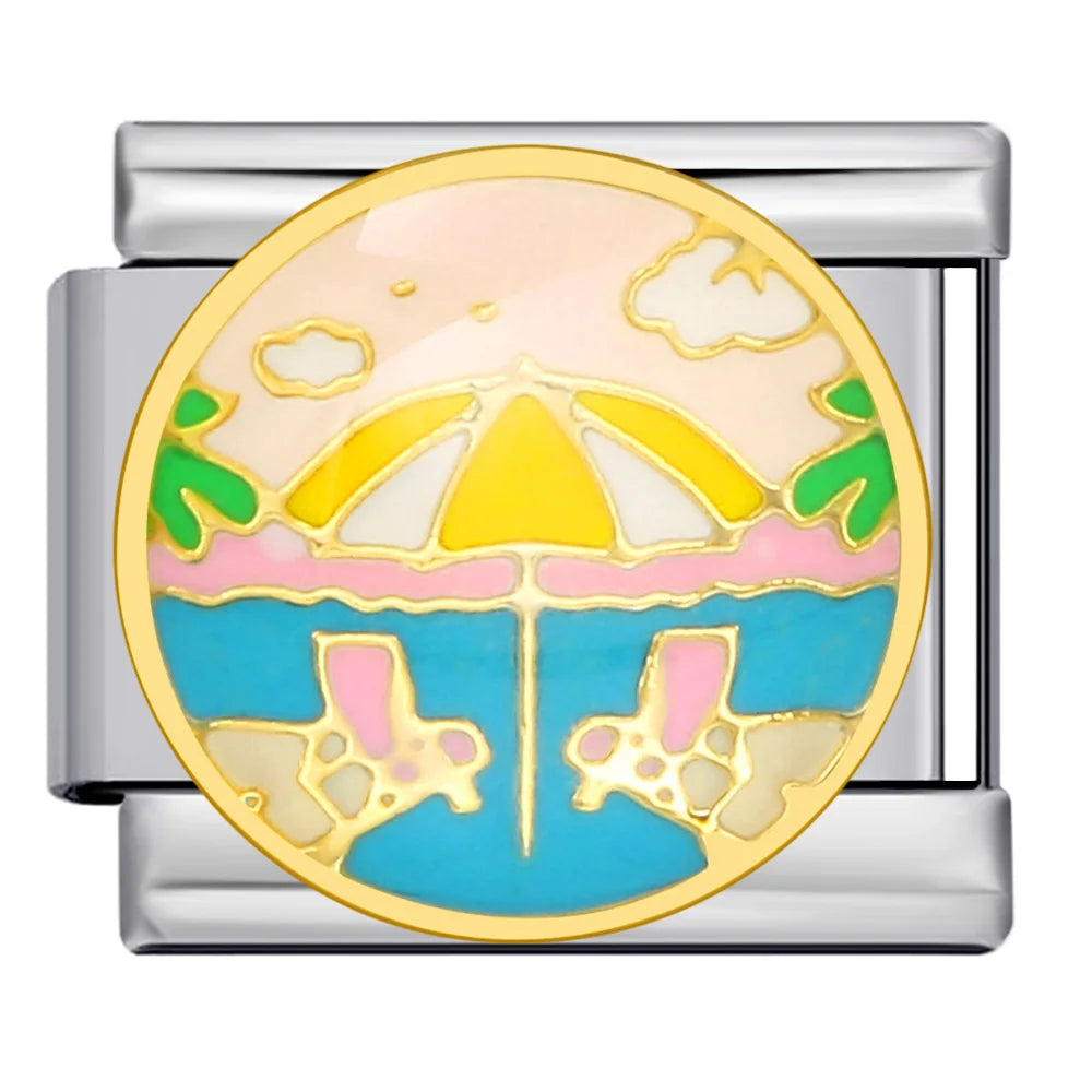 Italian Charm Link 438