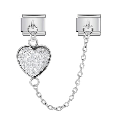 Original Heart Cat Paw Double Chain
