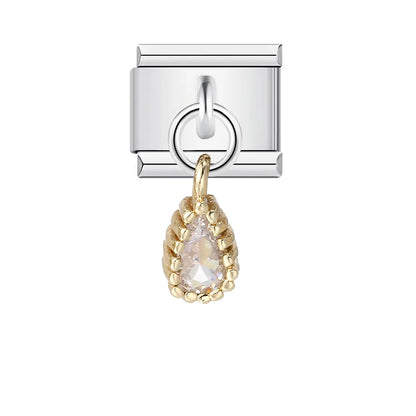 Pink Italian Charm Link 401