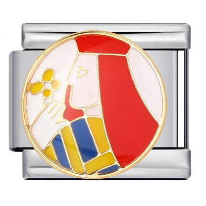 Poker Italian Charm Links 087