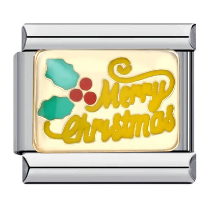 Christmas Italian Charm Links 140