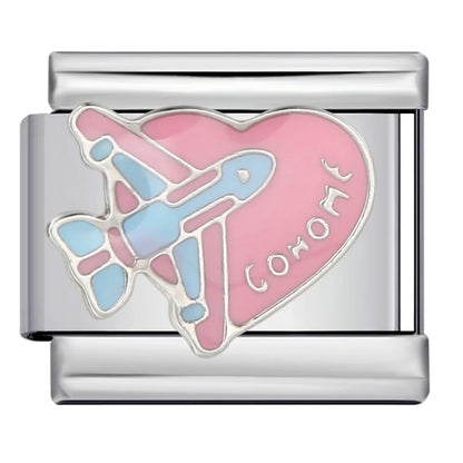 Heart Italian Charm Link 294