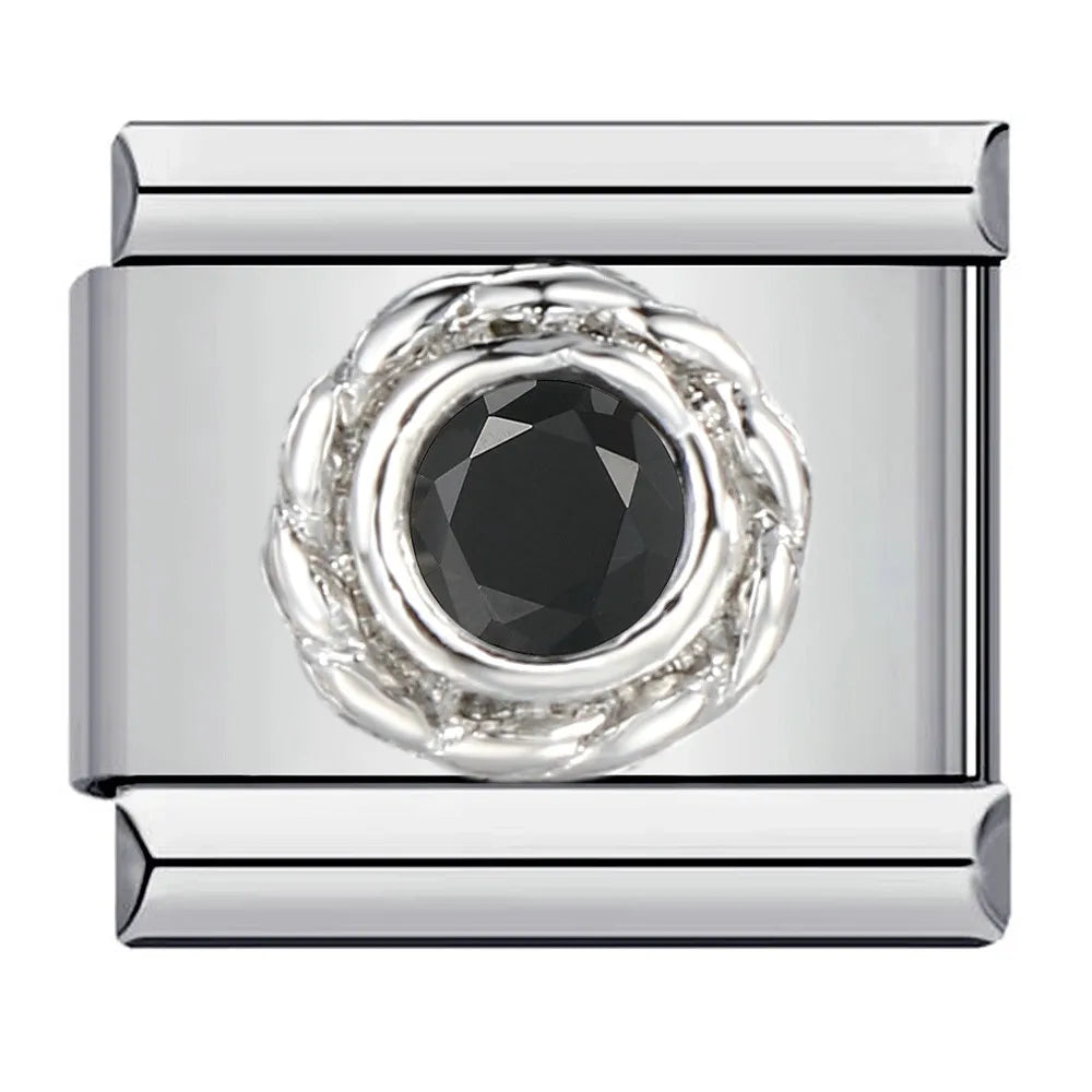 Round Italian Charm Links 118