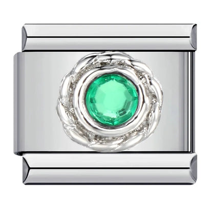 Round Italian Charm Links 118