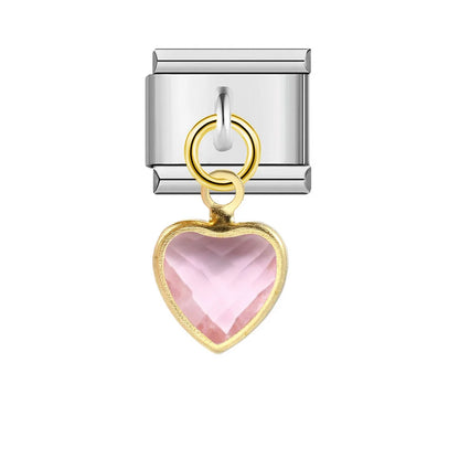 Pink Italian Charm Link 401