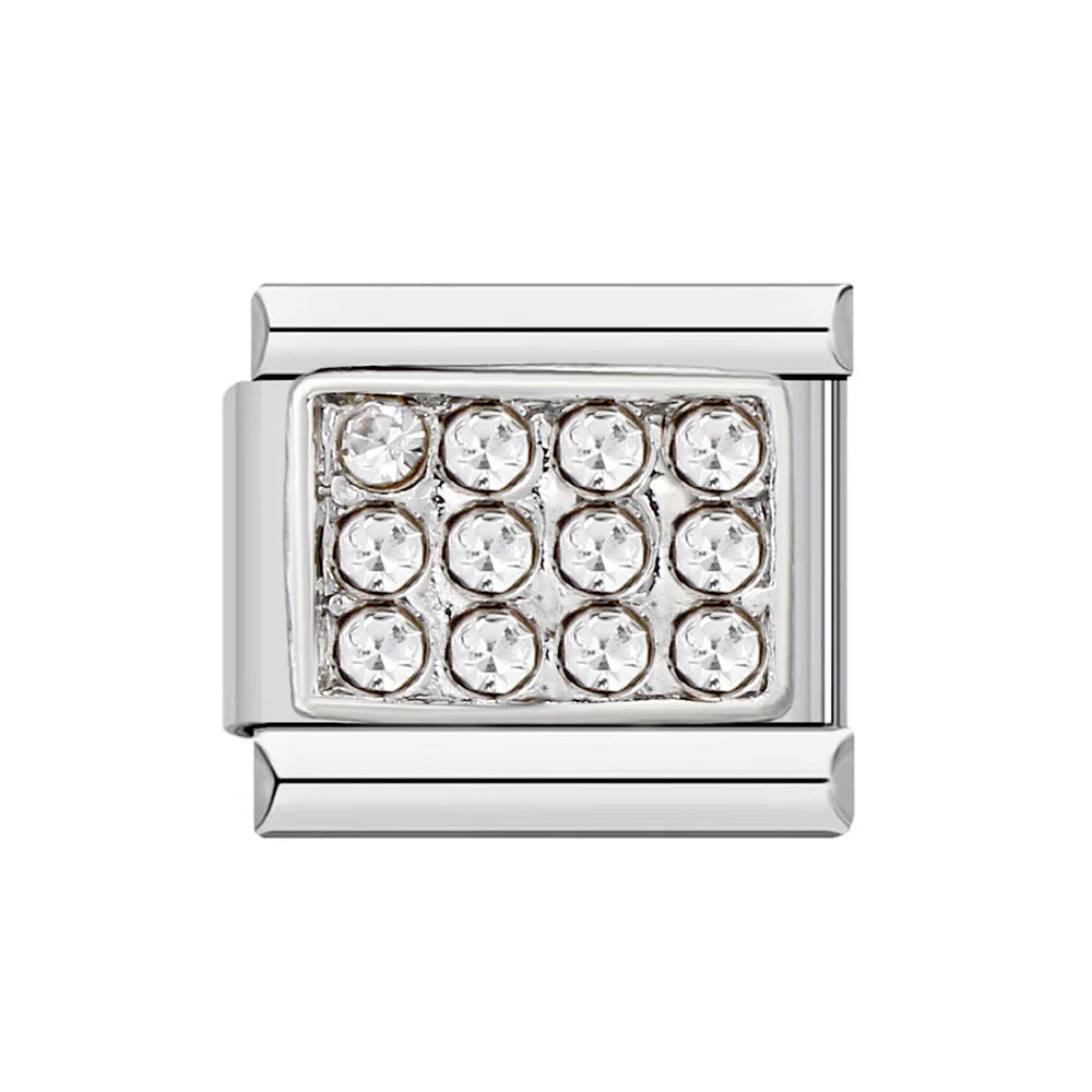 Silver Color 26 English Letters 125