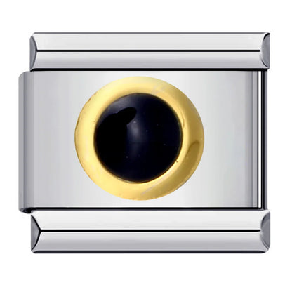 Zirconia Italian Charms Links 091