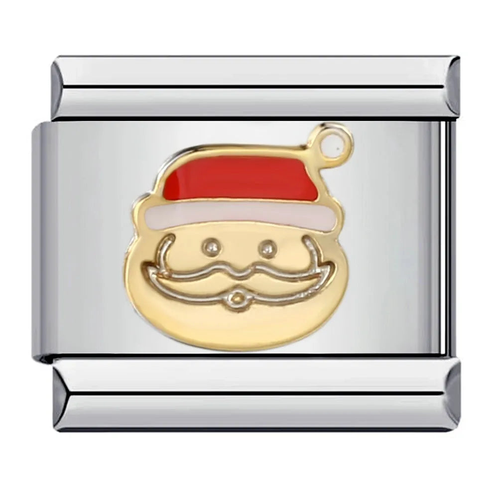 Christmas Italian Charm Link 203