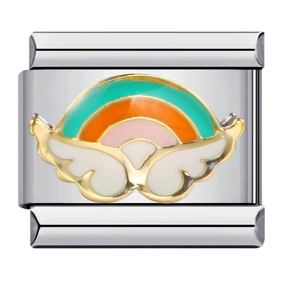 Rainbow Italian Charm Links 151