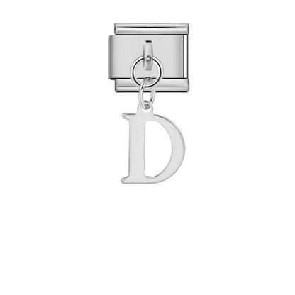 Silver Color Pendant 26 English Letter 521