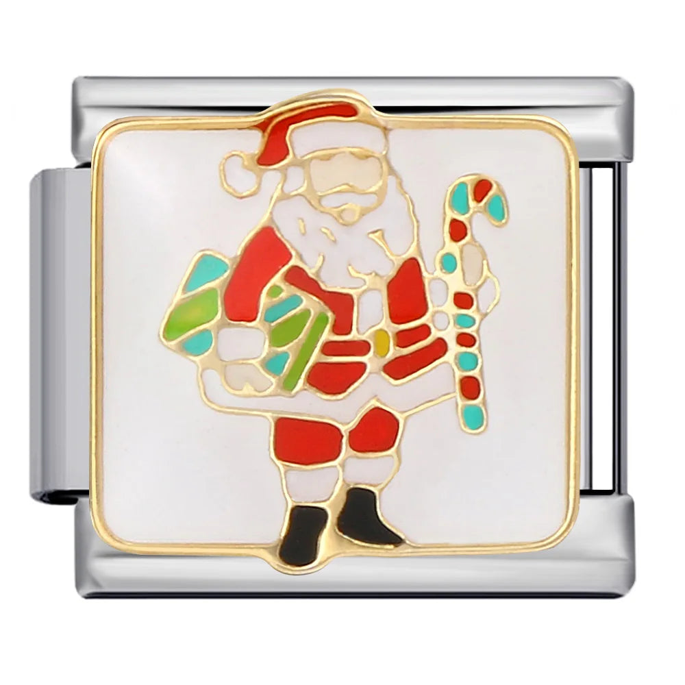 Christmas Italian Charm Link 187