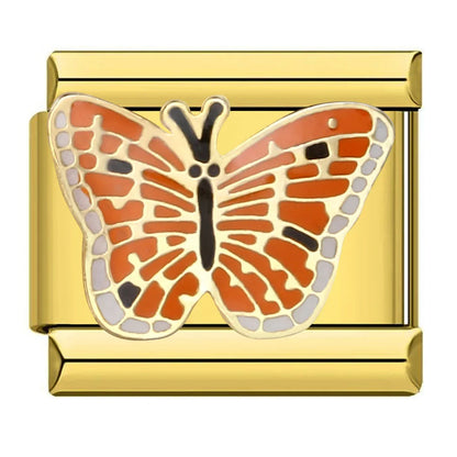 Butterfly Italian Charm Links 099