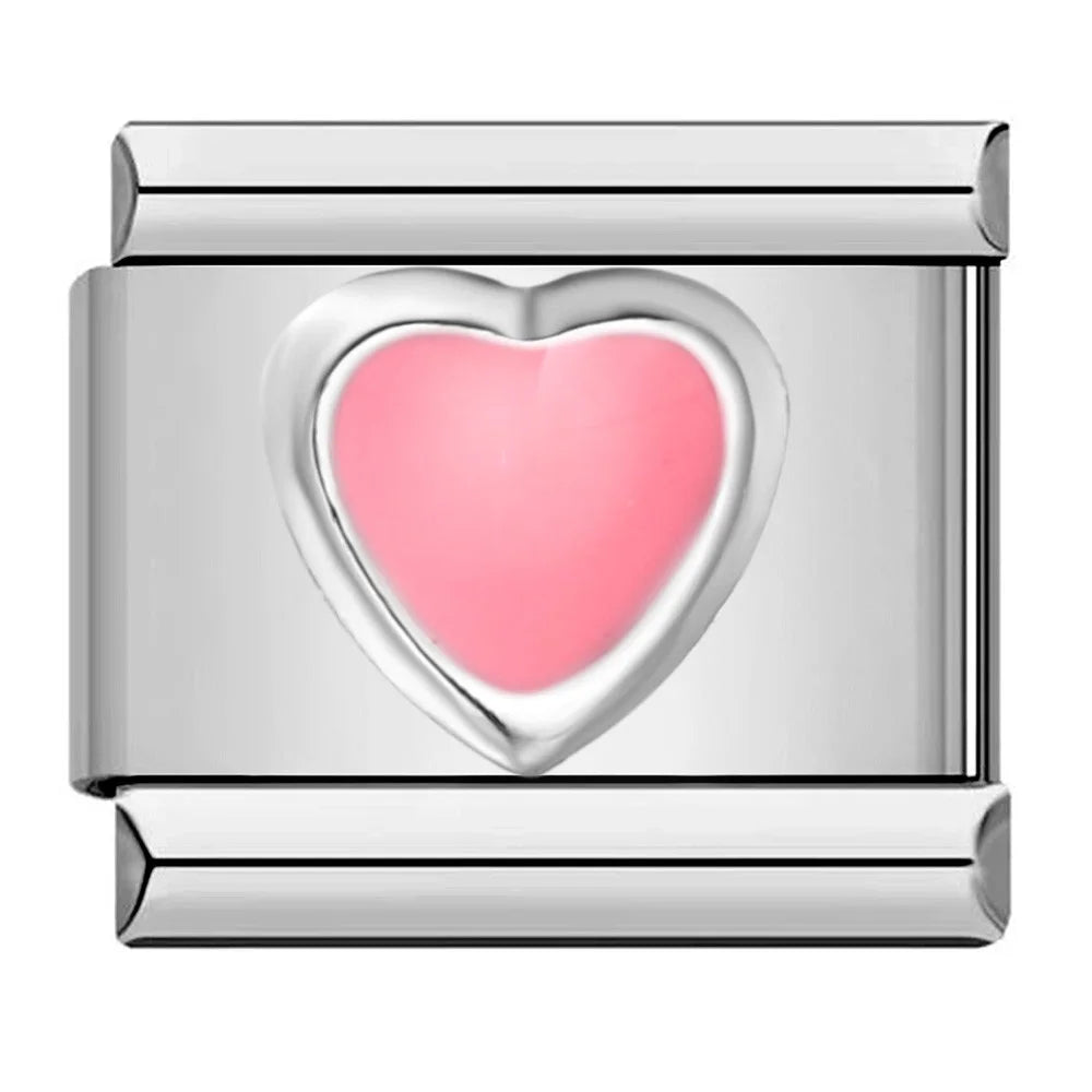 Heart Italian Charm Link 178