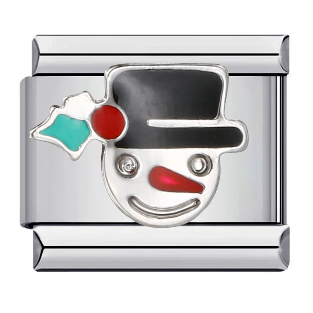 Christmas Italian Charm Link 203