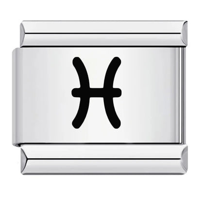 Laser Italian Charms Links 369