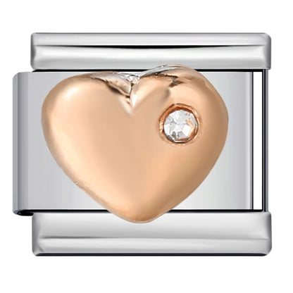 Heart Italian Charm Link 331