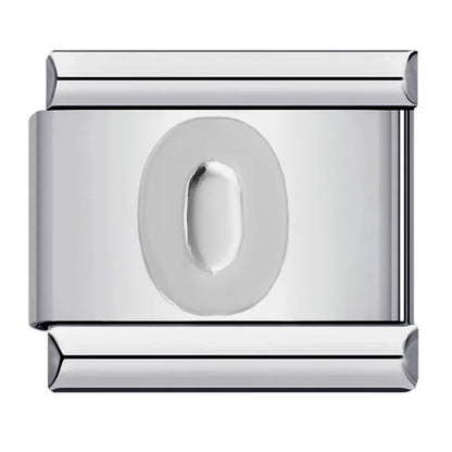 Silver Color 26 English Letters 125