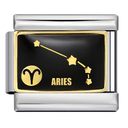 12 Constellation Italian Charm 255