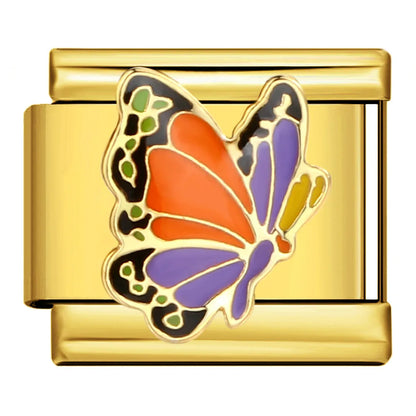 Gold Color Italian Charm Link 176