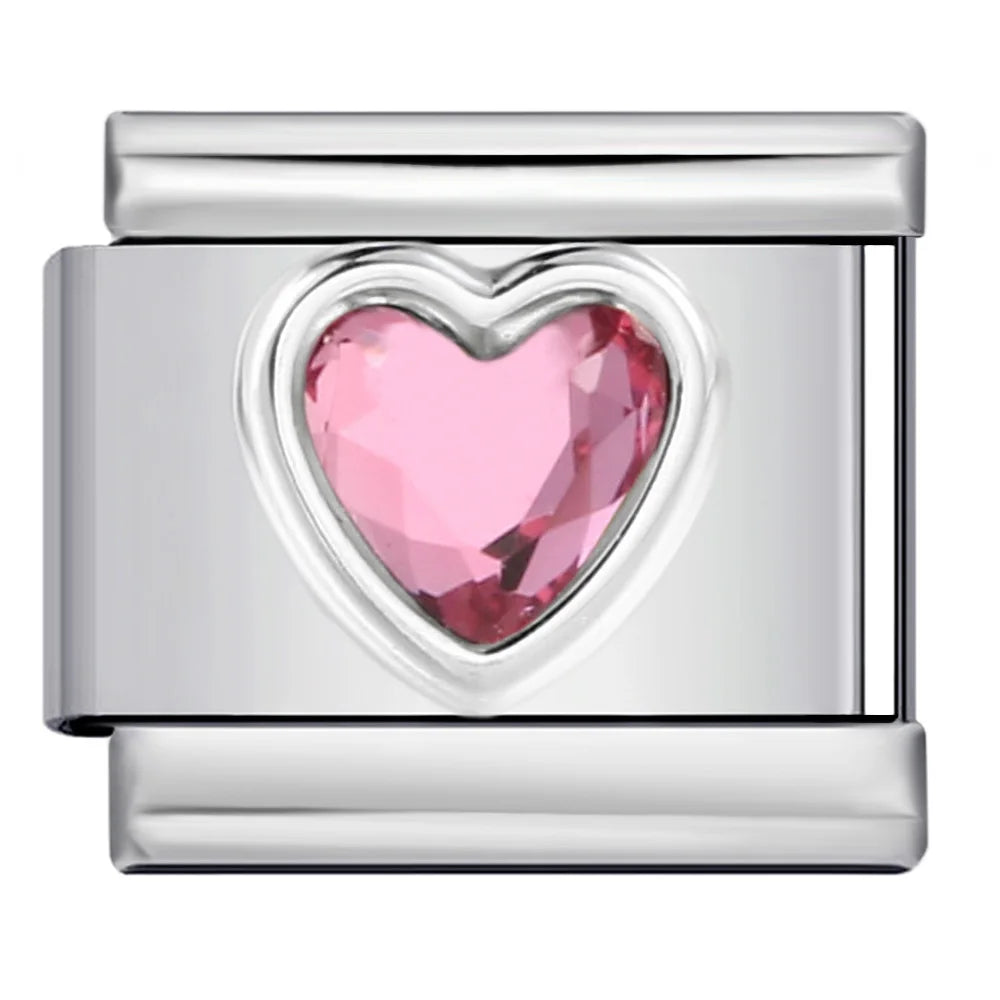 Heart Italian Charm Link 331