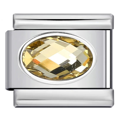 Oval Italian Charm Link 249