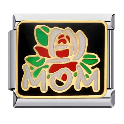 Words Italian Charm Links 072