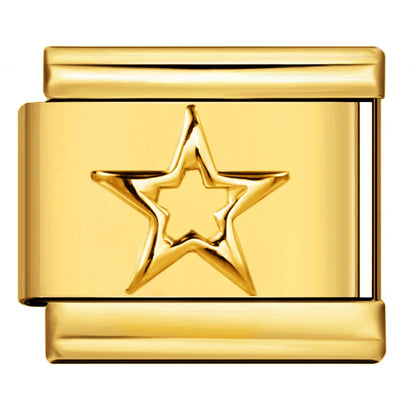 Star Italian Charm Link 312