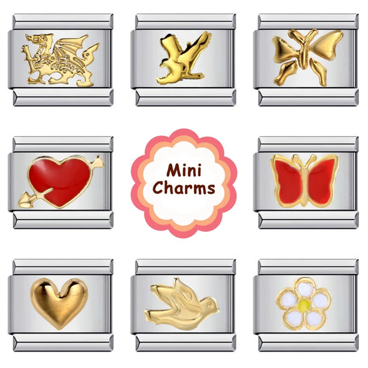 Simple Italian Charm Links 100