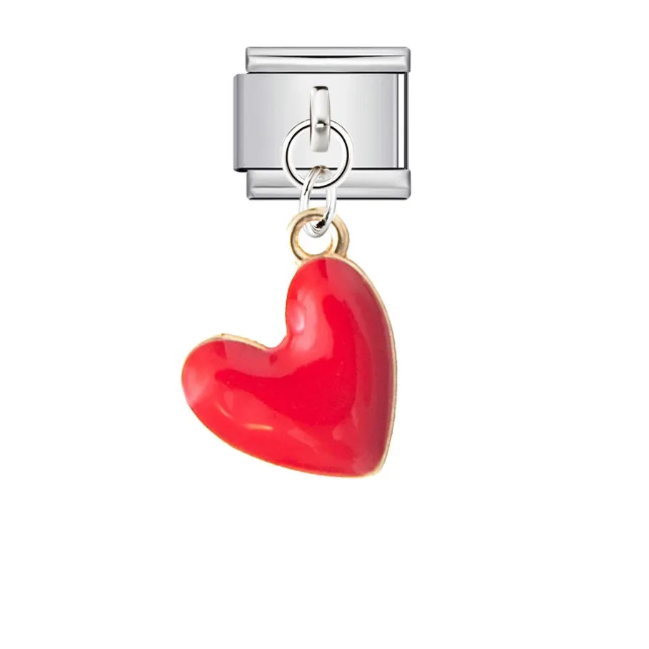 Heart Pendant Italian Charm 577