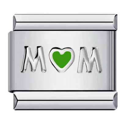 Mom Italian Charm Link 450